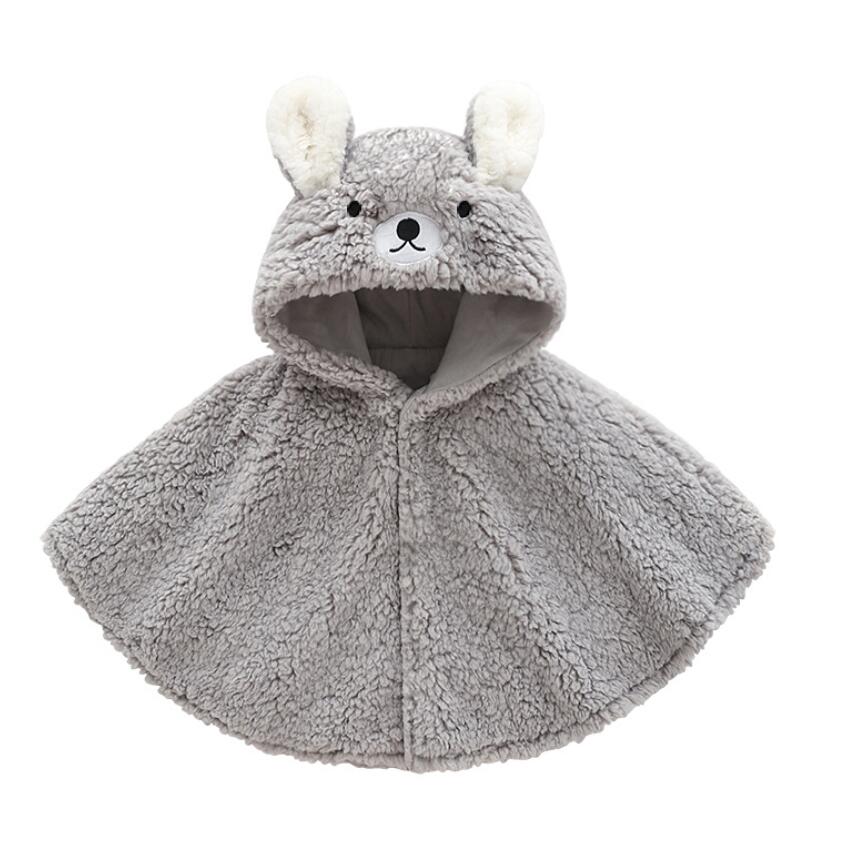 Poncho Bébé Garçon - gris