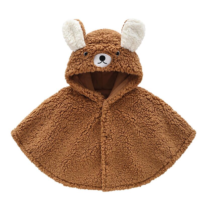 Poncho Bébé Garçon - marron