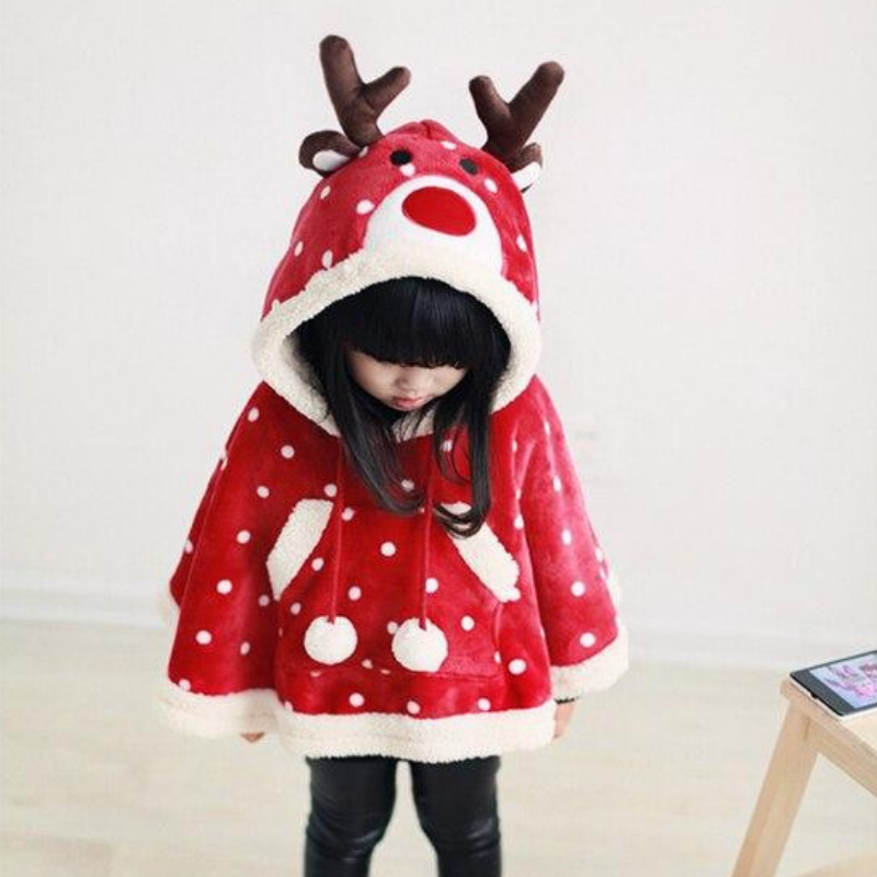 Poncho Bébé Noël