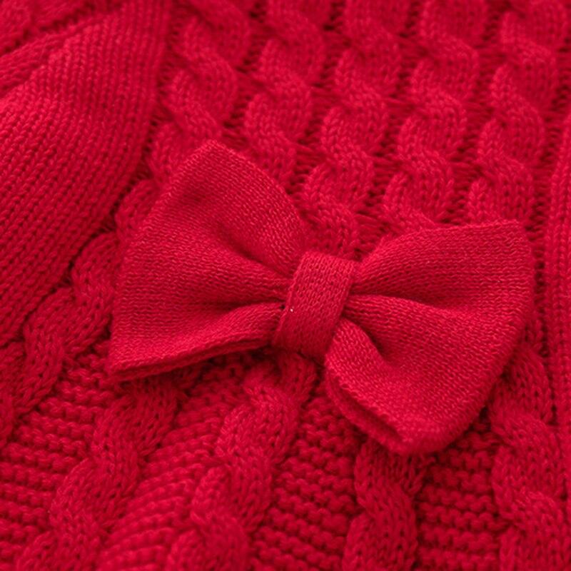 Poncho Bébé Tricot