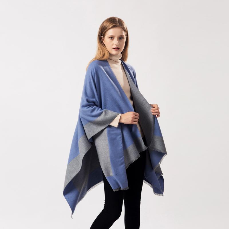 Poncho Bicolore
