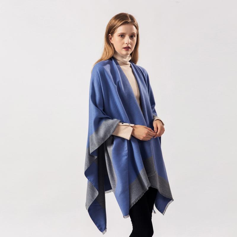 Poncho Bicolore