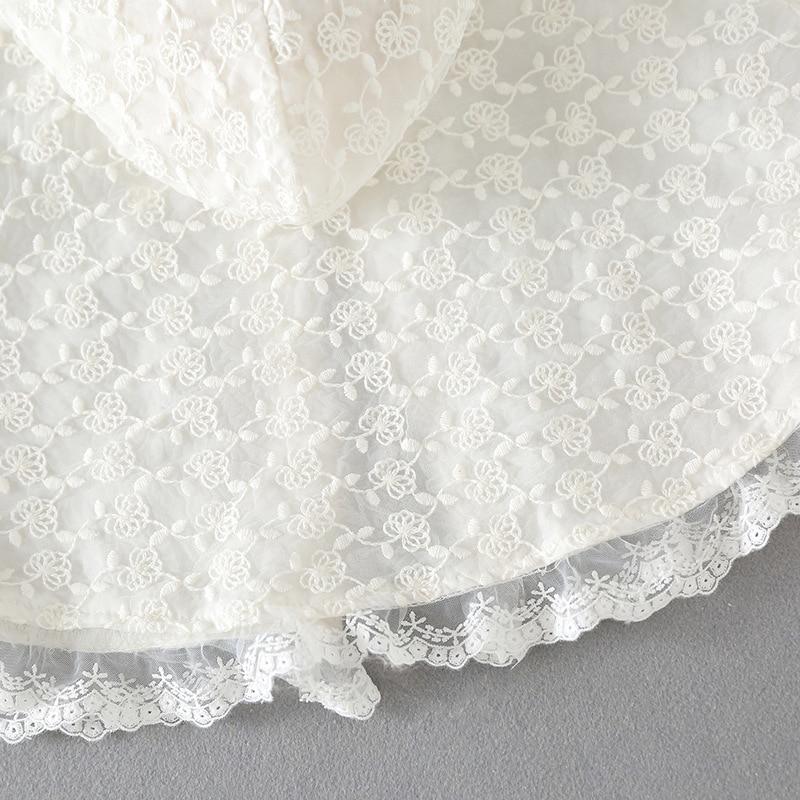 Poncho Blanc Bébé