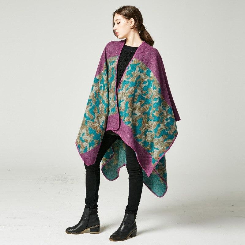Poncho Chic Femme