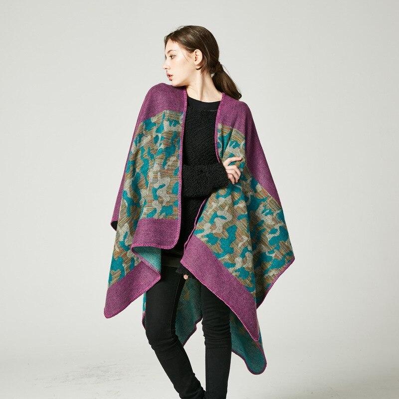 Poncho Chic Femme