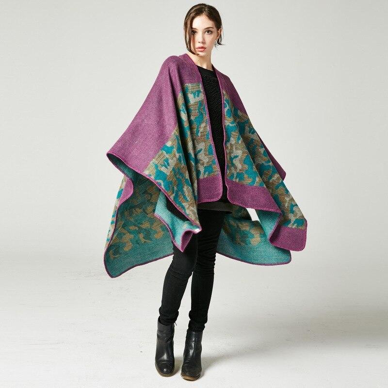 Poncho Chic Femme