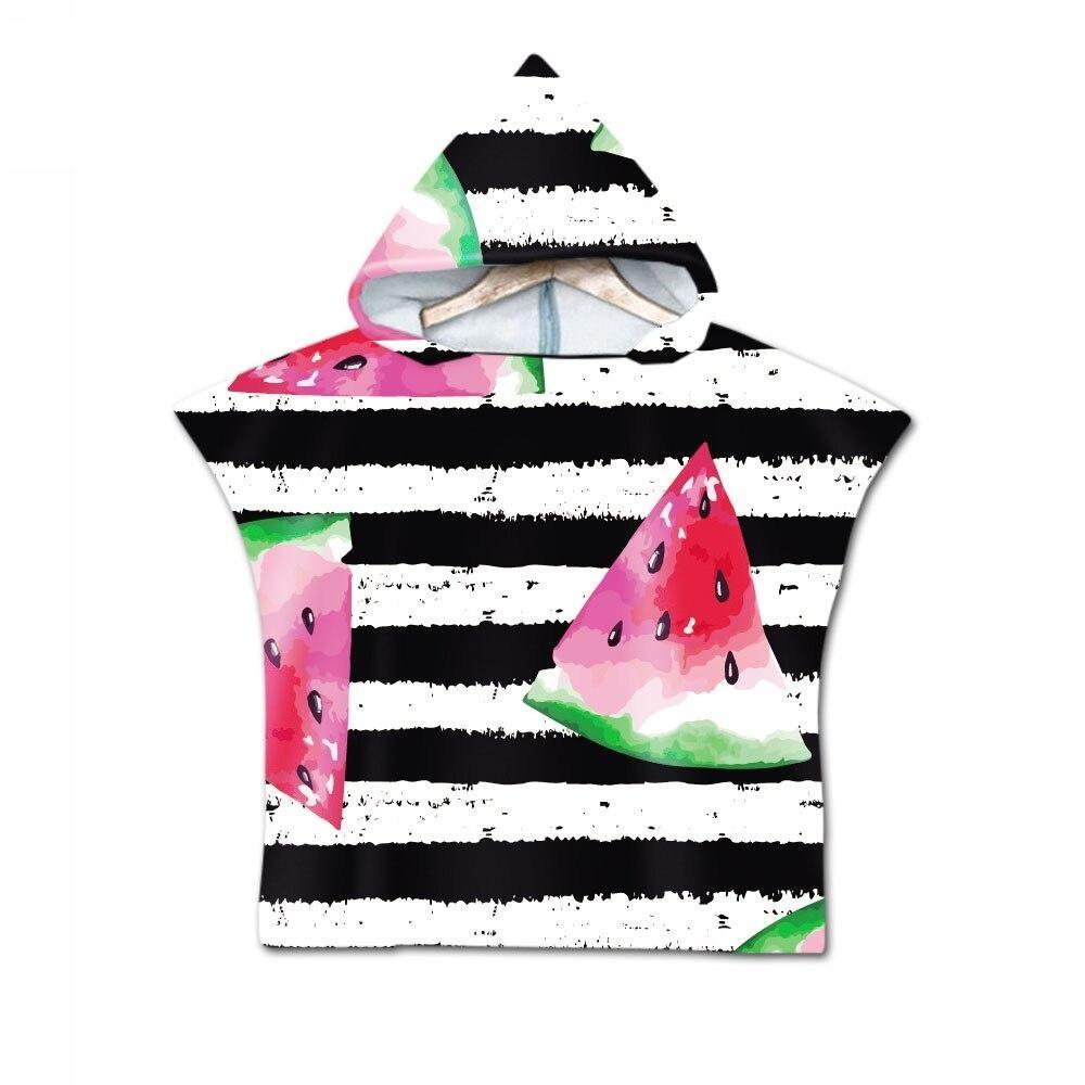 Poncho de Bain Bébé Plage - Pastèque