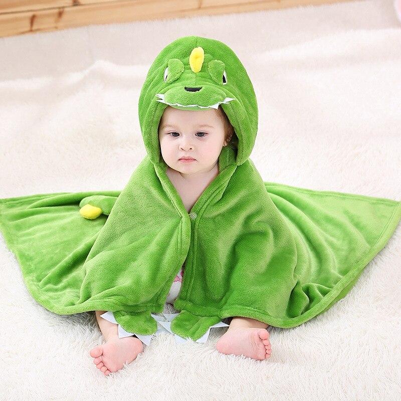 Poncho de Bain Bébé - Vert