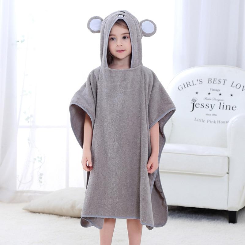 Poncho de Bain Garçon - souris / 3 ans