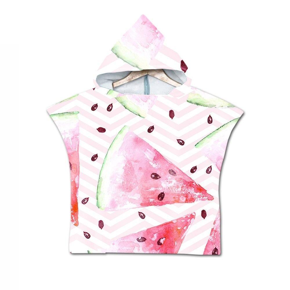 Poncho de Plage Bébé Fille - Pastèque