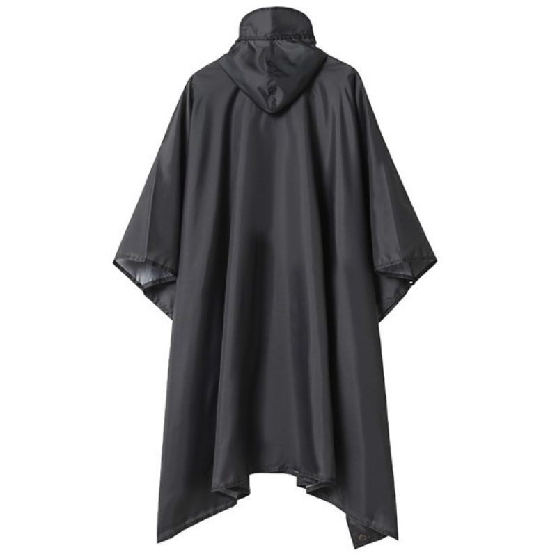 Poncho de Pluie Homme - Gris Foncé