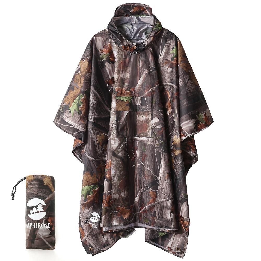 Poncho de Pluie Randonnée - Marron