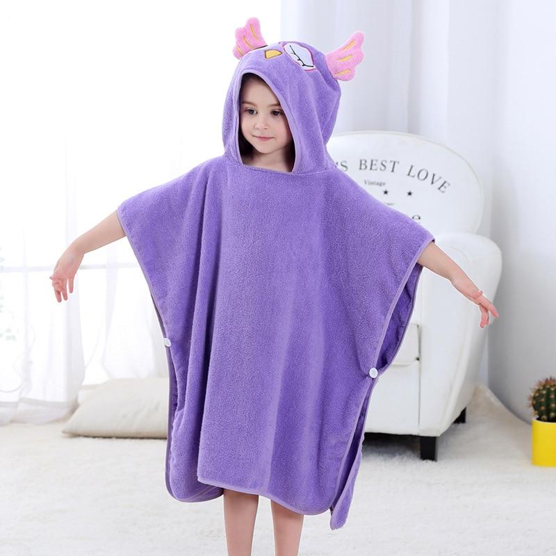 Poncho Enfant Bain - chouette / 3 ans