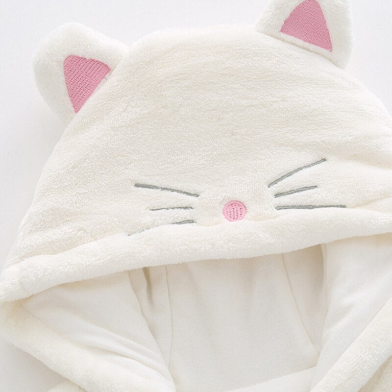 Poncho Enfant Chat