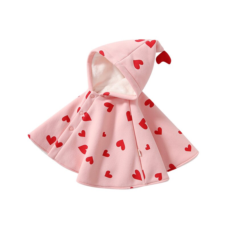 Poncho Enfant Cœur
