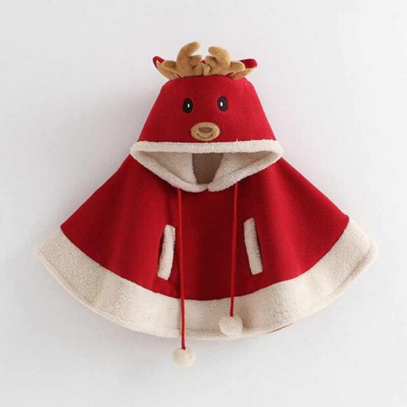 Poncho Enfant Renne - 1