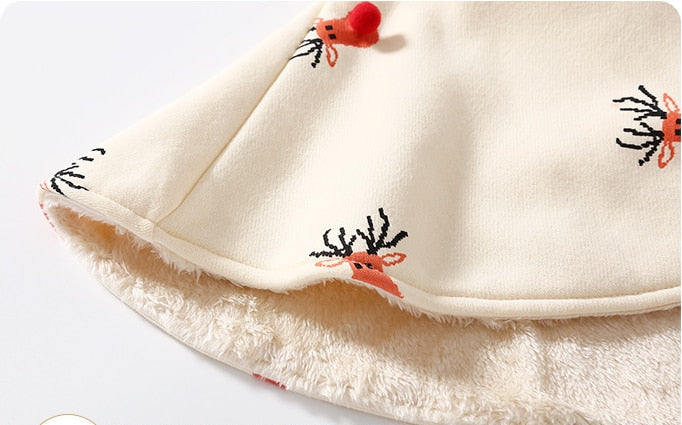 Poncho Enfant Rennes Noël