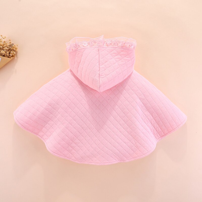 Poncho Fille Dentelle