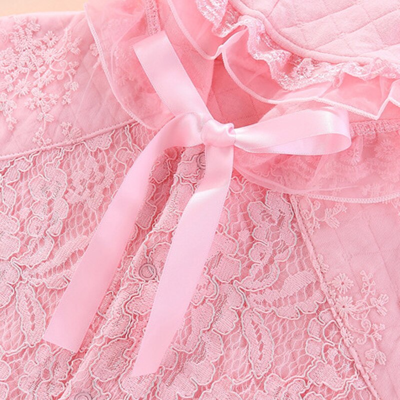 Poncho Fille Dentelle