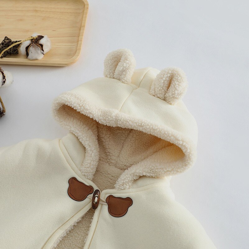 Poncho Polaire Enfant Hiver