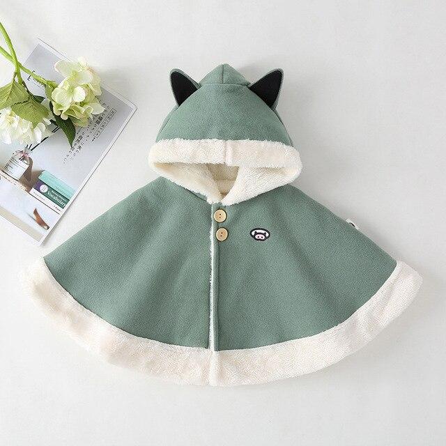 Poncho Bébé - Vert / 6M