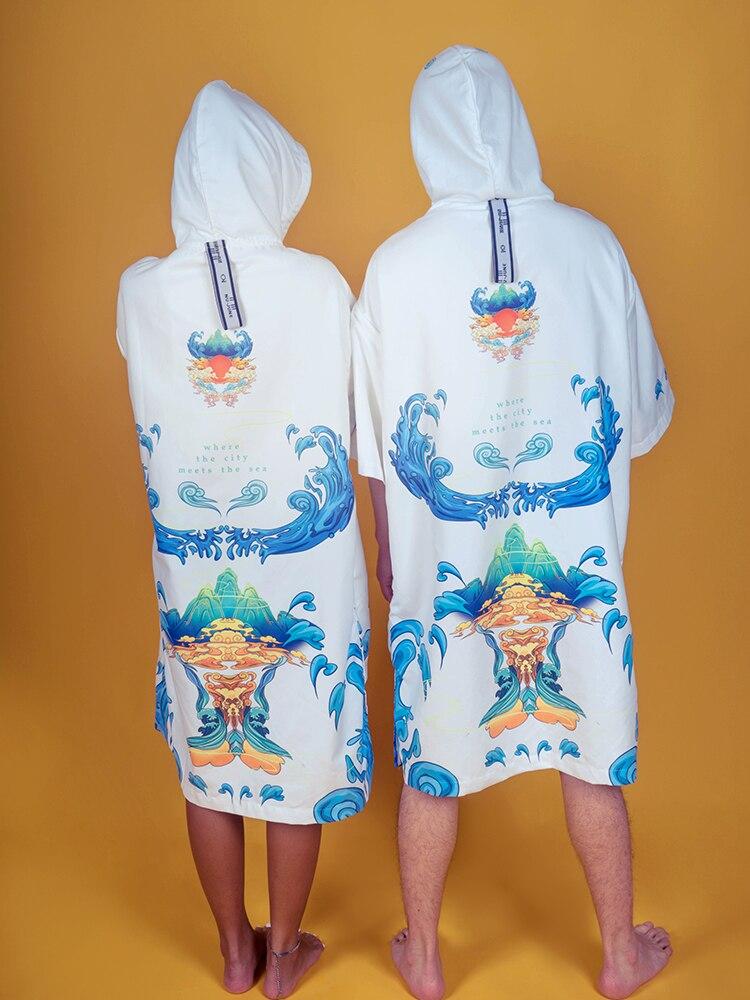 Poncho pour Surfeur - Bleu