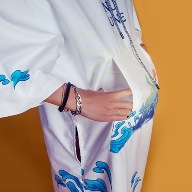 Poncho pour Surfeur - Bleu