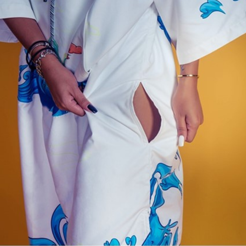 Poncho pour Surfeur - Bleu