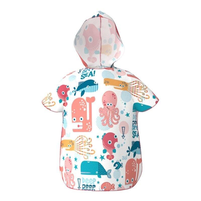Poncho Surf Enfant - rose