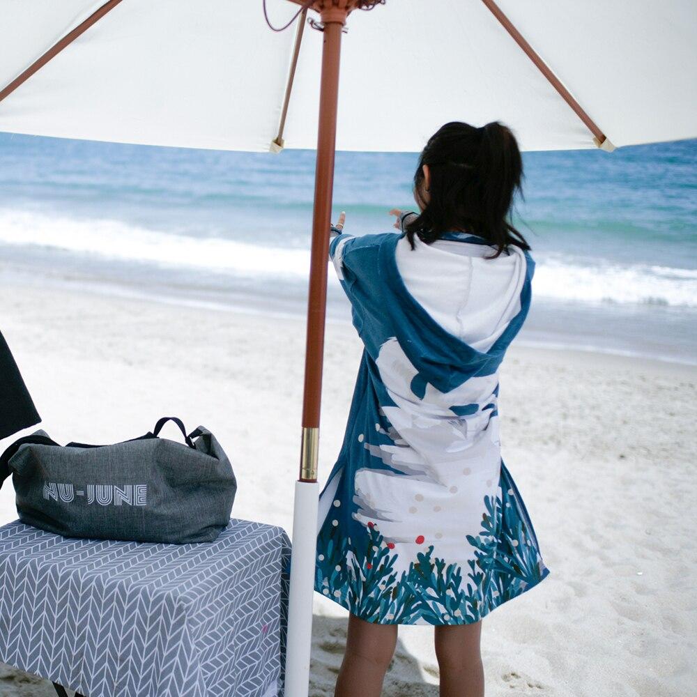 Poncho Surf Fox - Bleu