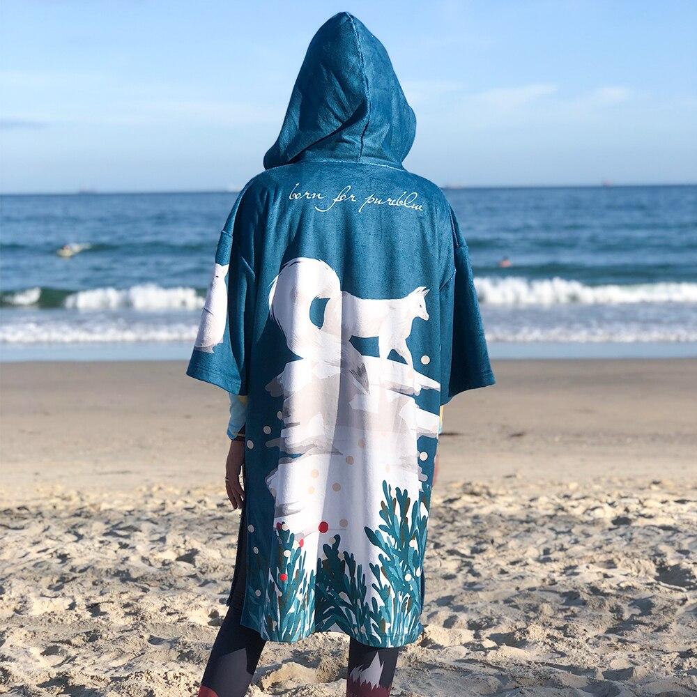 Poncho Surf Fox - Bleu