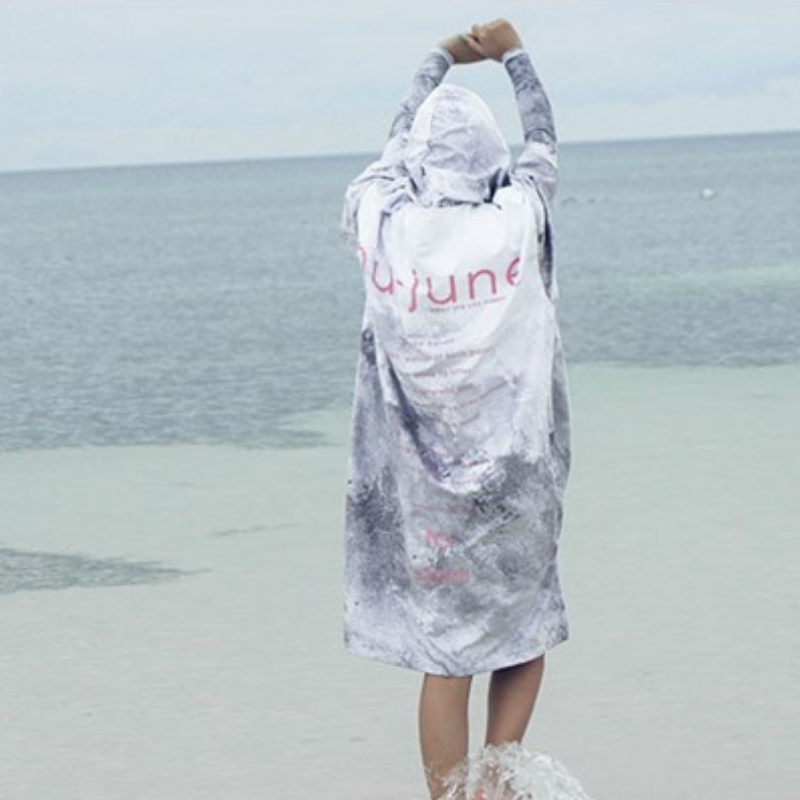 Poncho Surf Peak - Gris