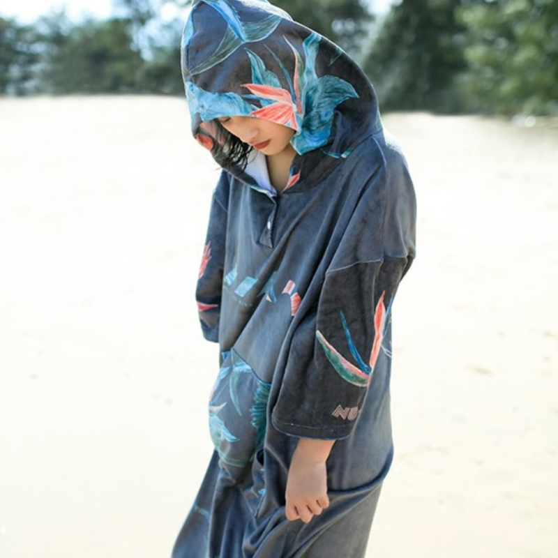 Poncho Surf Roller - Gris
