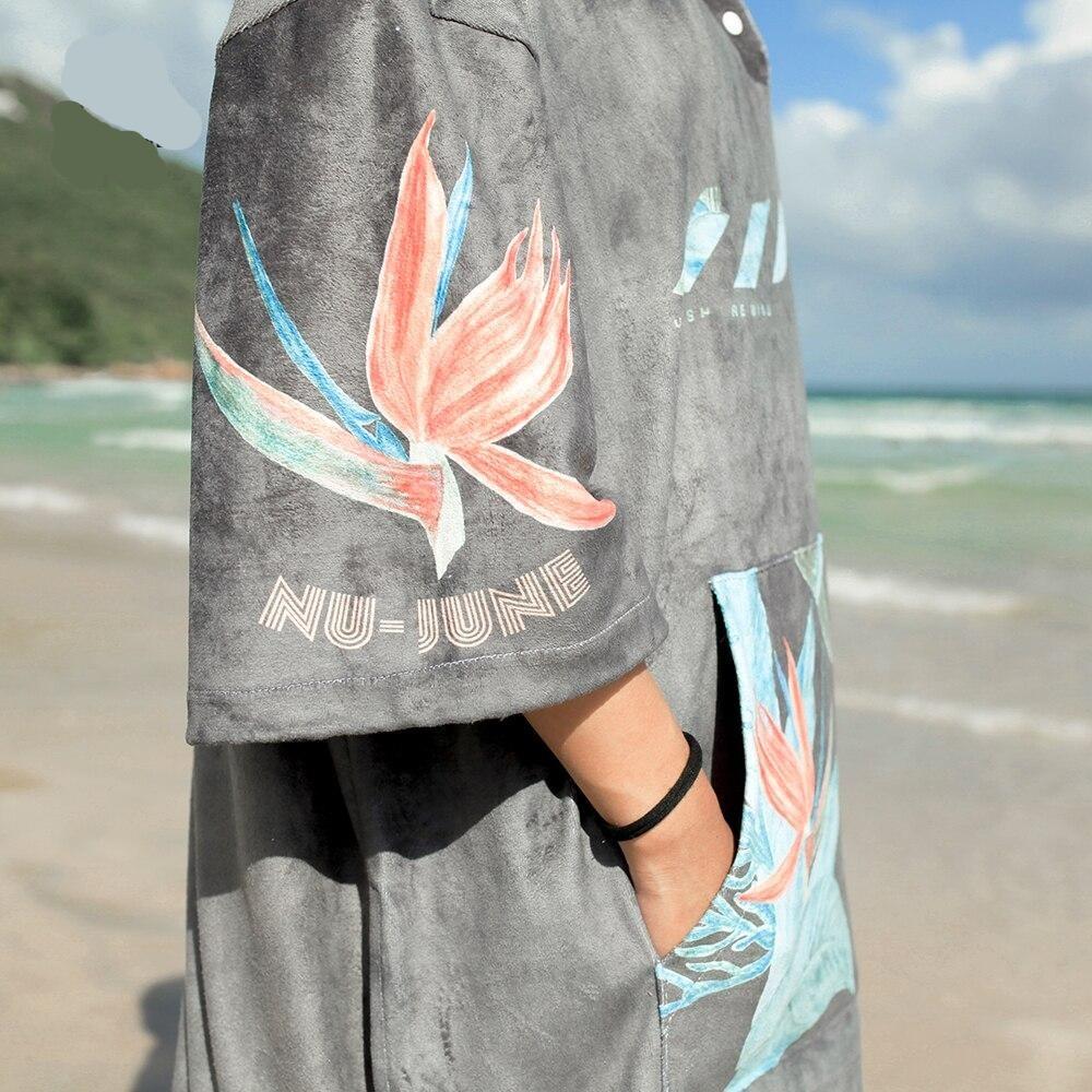 Poncho Surf Roller - Gris