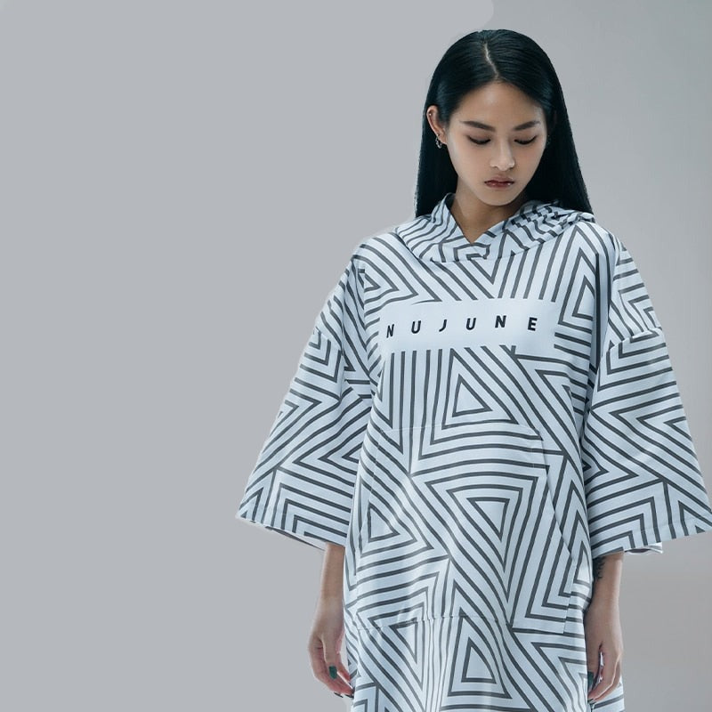 Poncho Surf Wavy Ocean