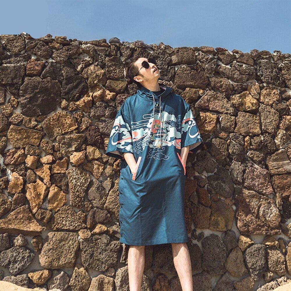 Poncho Surf Wild Sea - Bleu Marine