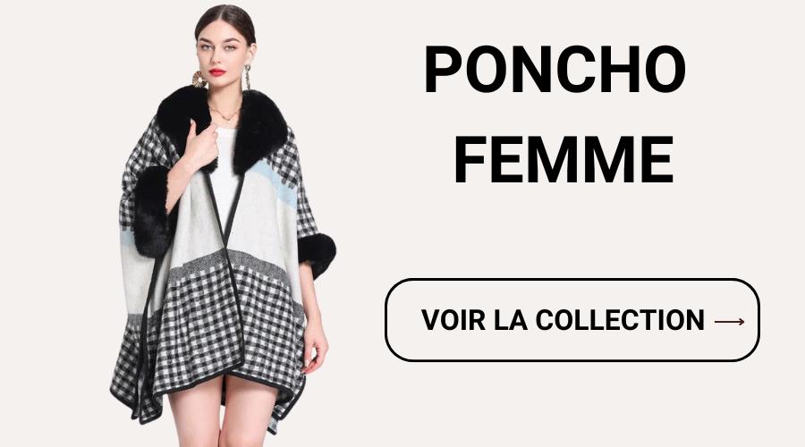 PONCHO FEMME