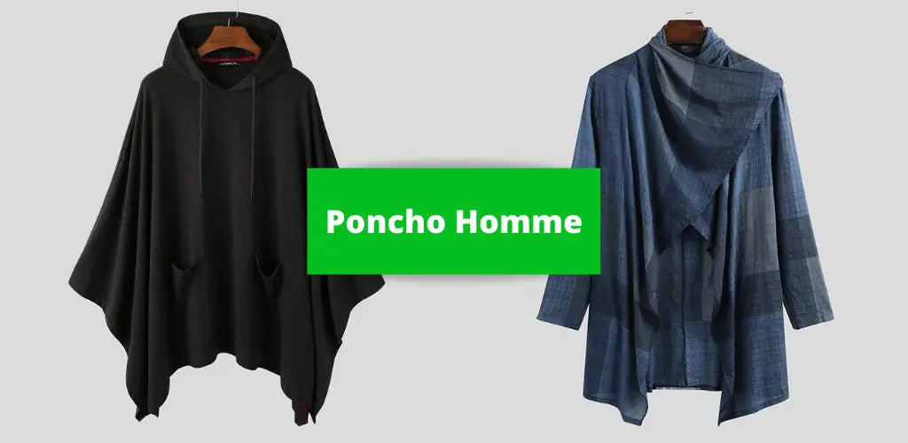 acheter poncho homme