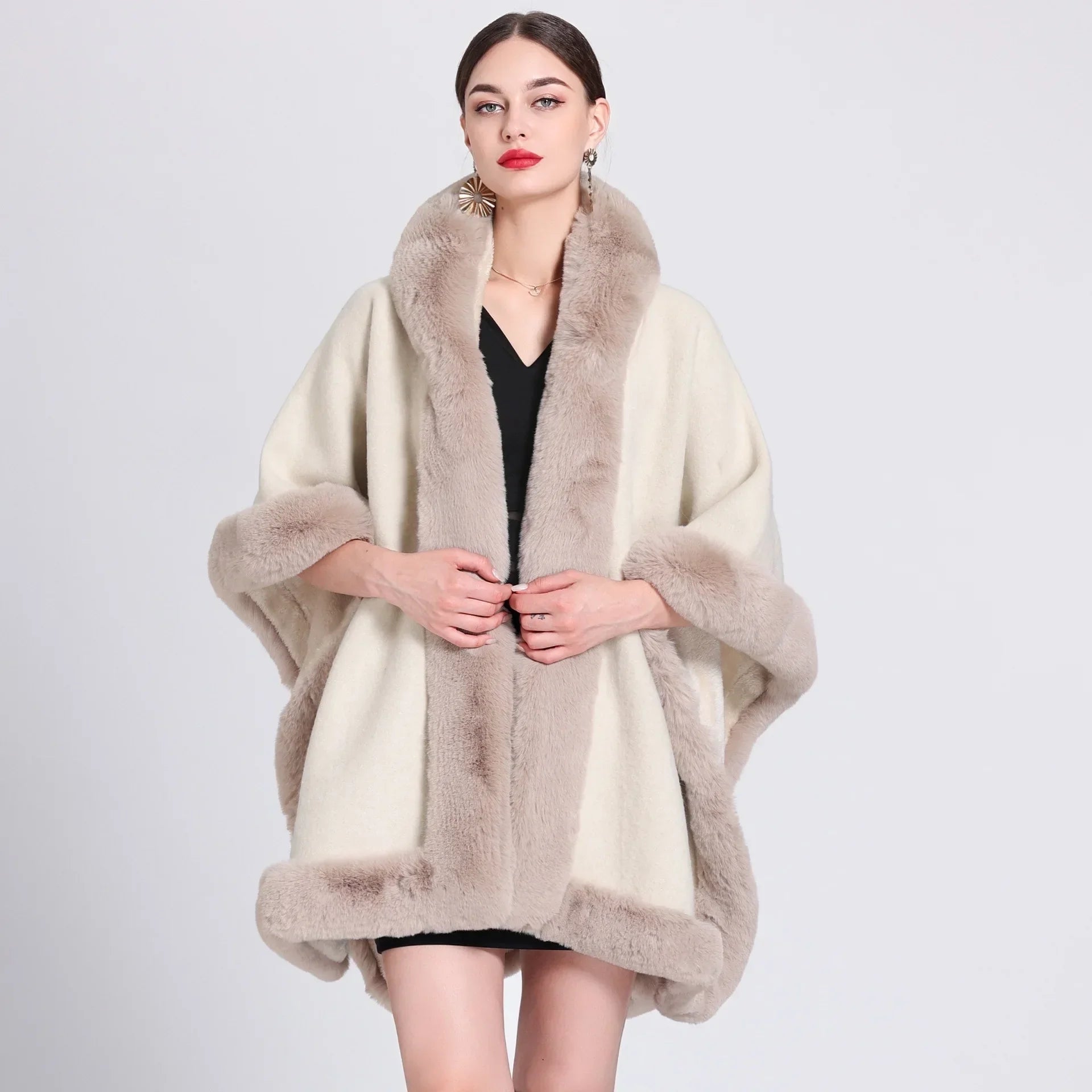 Cape Beige Femme - beige