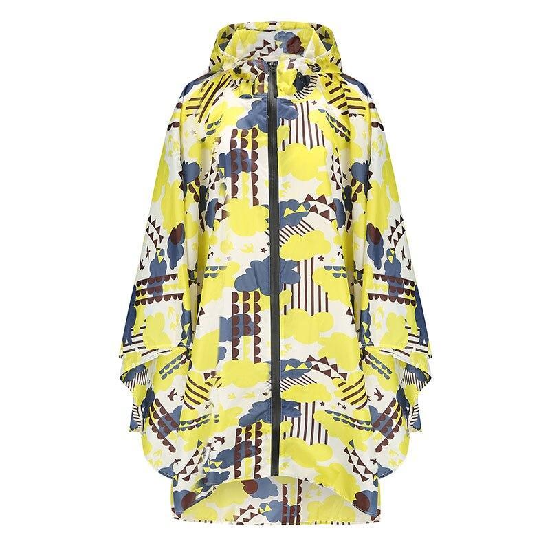 Poncho Pluie Femme - Jaune
