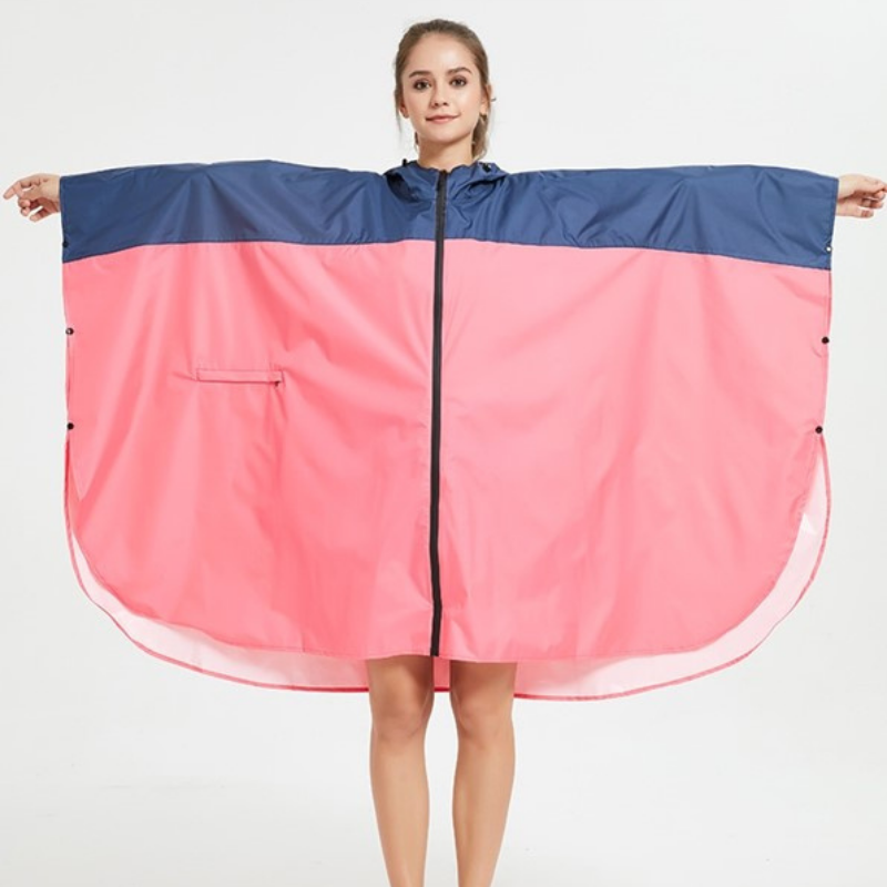 Poncho pluie Femme Rose & Bleu - Rose & Bleu