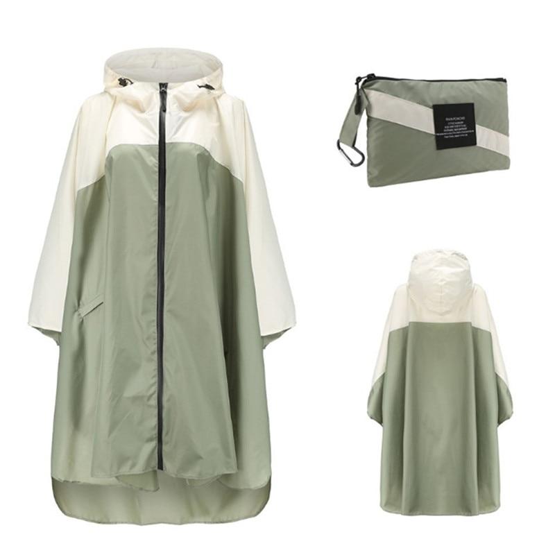 Poncho Pluie Kaki & Beige - Kaki & Beige