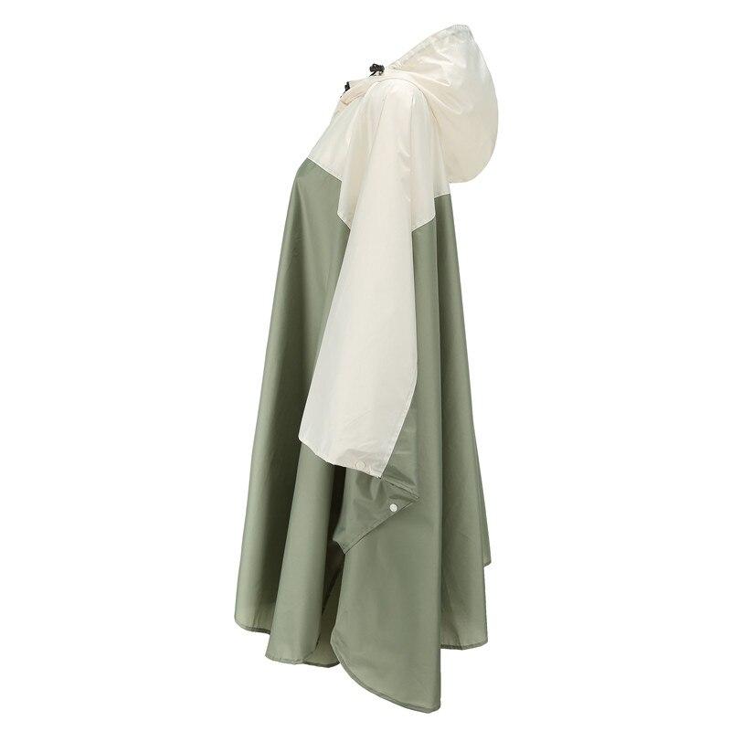 Poncho Pluie Kaki & Beige - Kaki & Beige
