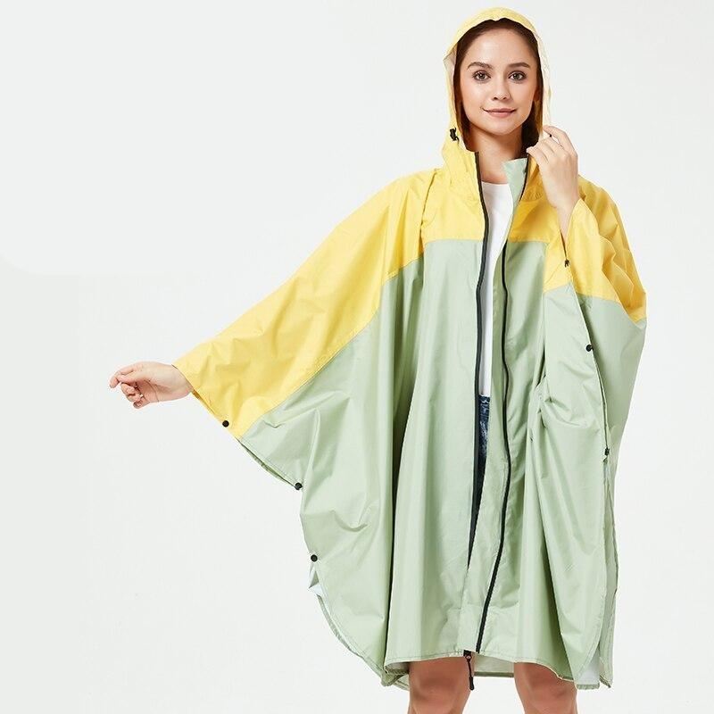 Poncho pluie Femme Jaune & Vert - Jaune & Vert