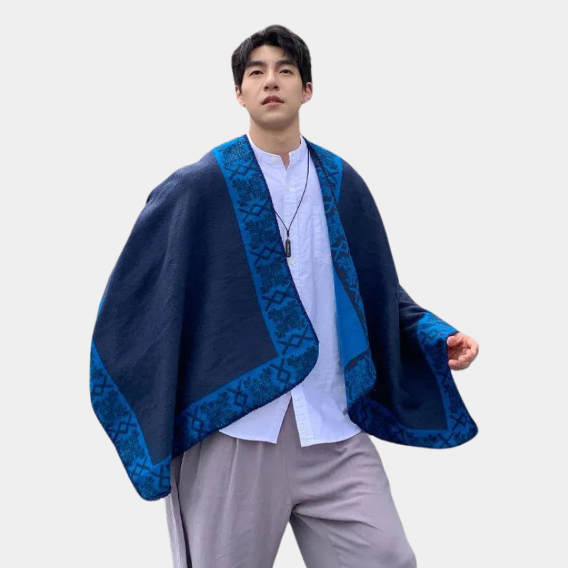 Echarpe Poncho Homme