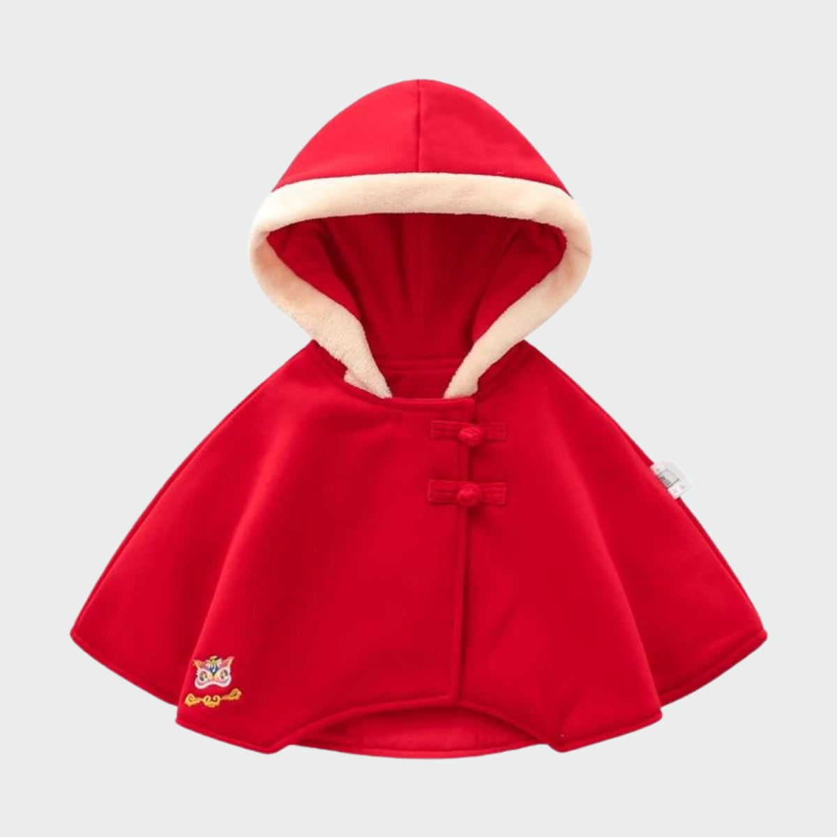 Poncho Bébé Chaperon Rouge - rouge / 12 mois