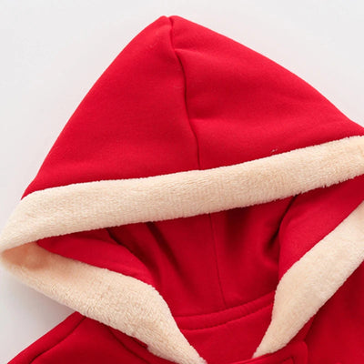 Poncho Bébé Chaperon Rouge