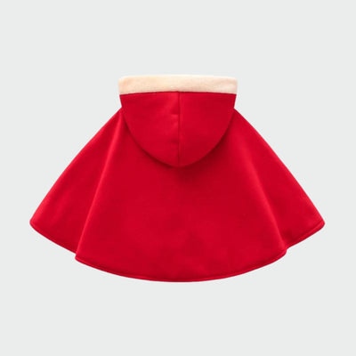 Poncho Bébé Chaperon Rouge
