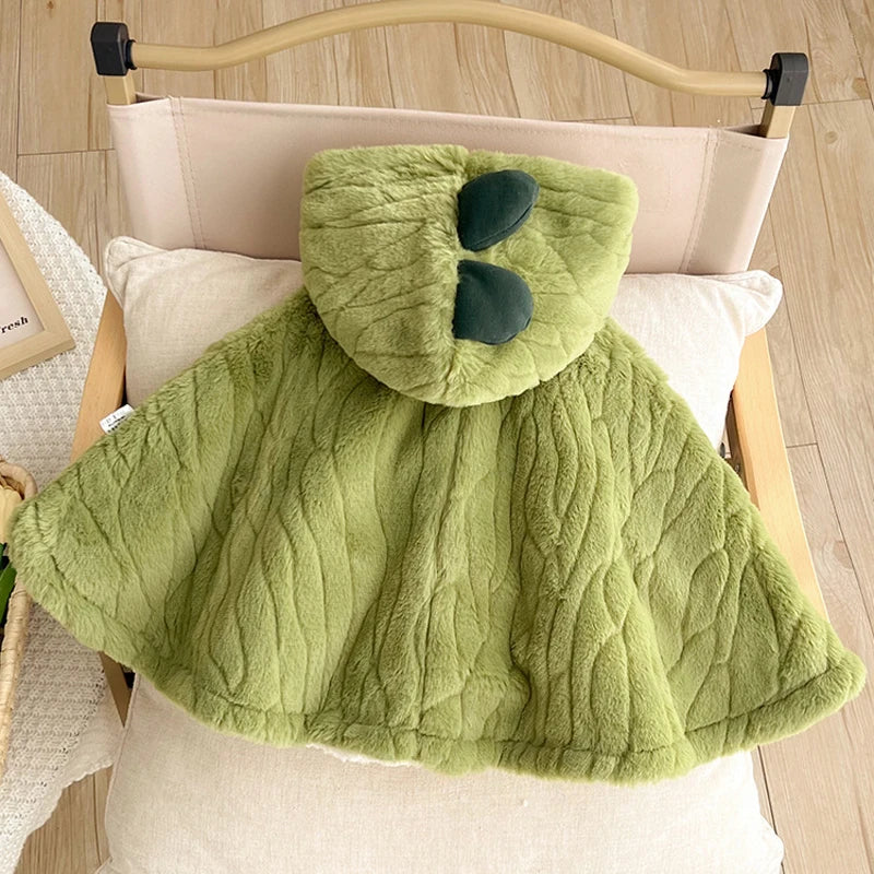 Poncho Bébé Dino - 0-3 ans