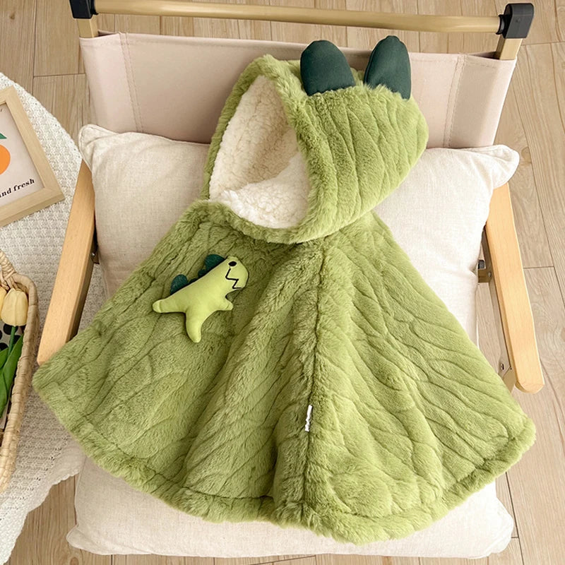Poncho Bébé Dino - 0-3 ans